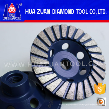 4" (100mm) Turbo Stone Grinding Cup Wheel for Granite